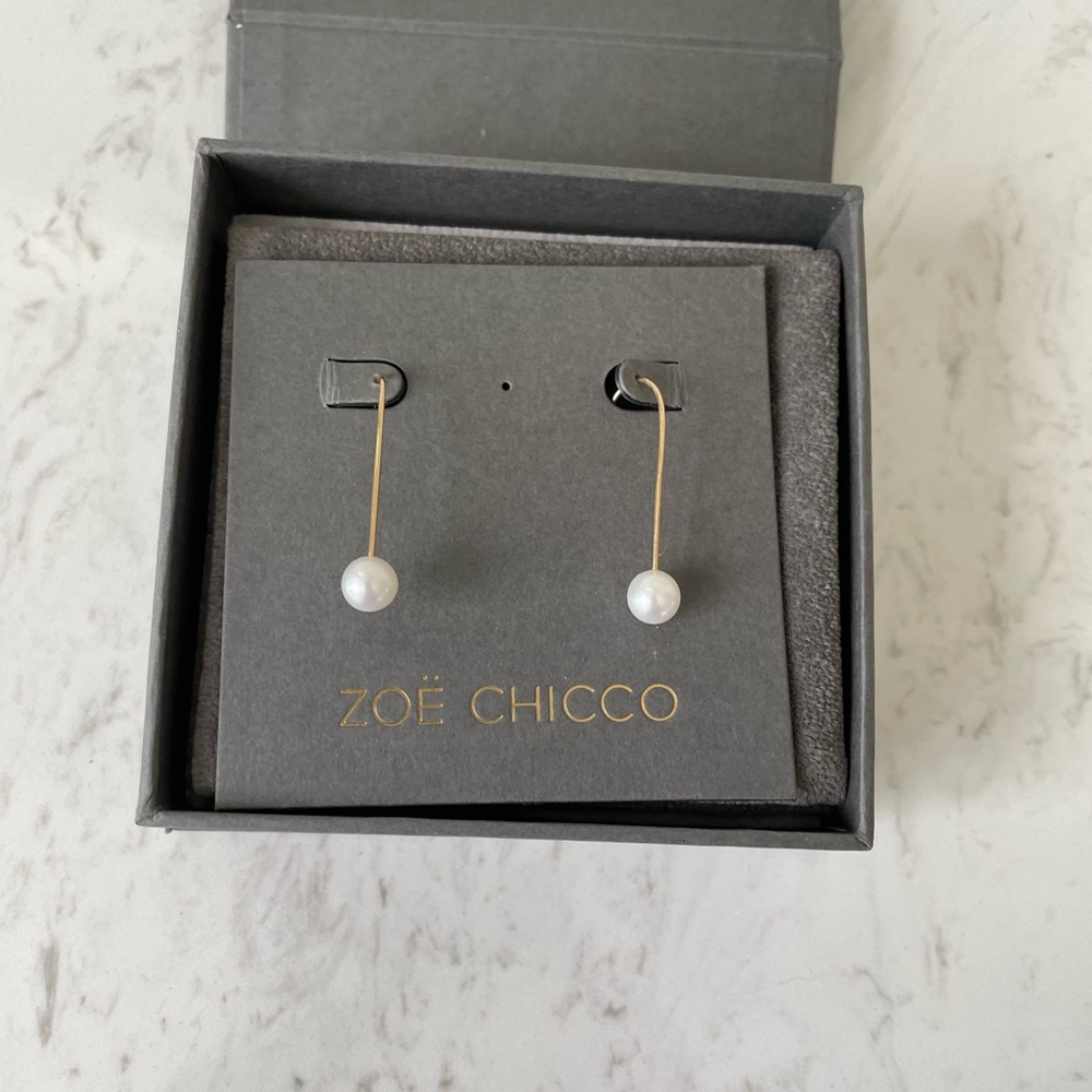 Zoe Chico 14k yellow gold earrings